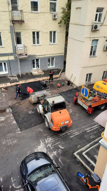 Благоустройство дворовых территорий